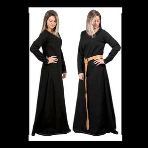 Lena Medieval Underdress, Womens Viking Costume by Calvina Costumes Large L